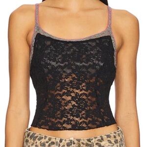 Free People All Day Lace Camisole XS NWT